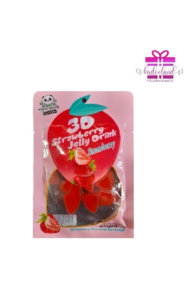 پاستیل خیس 3بعدی توت فرنگی