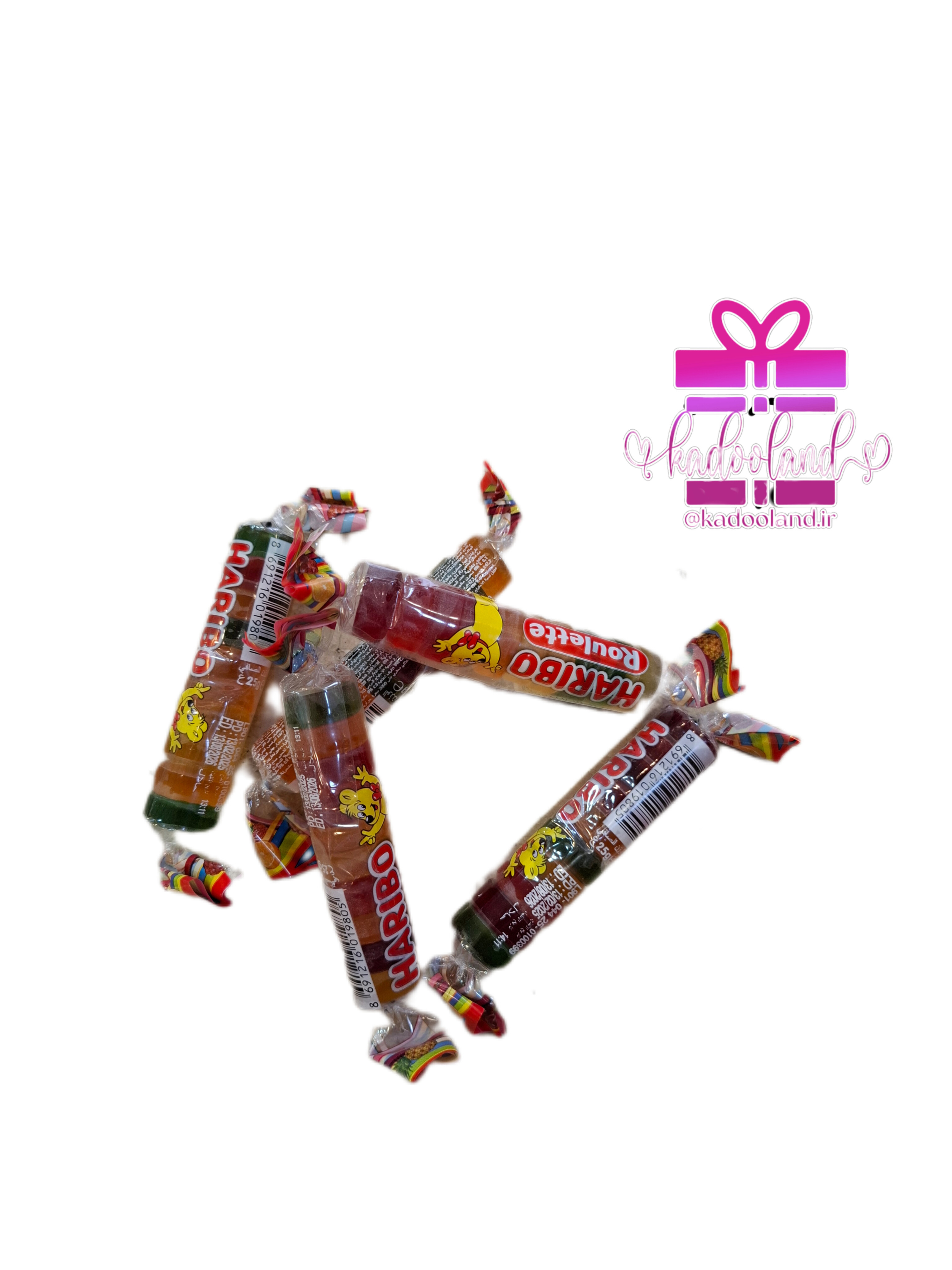 پاستیل ۲۵ گرمی میوه ایی هاریبو