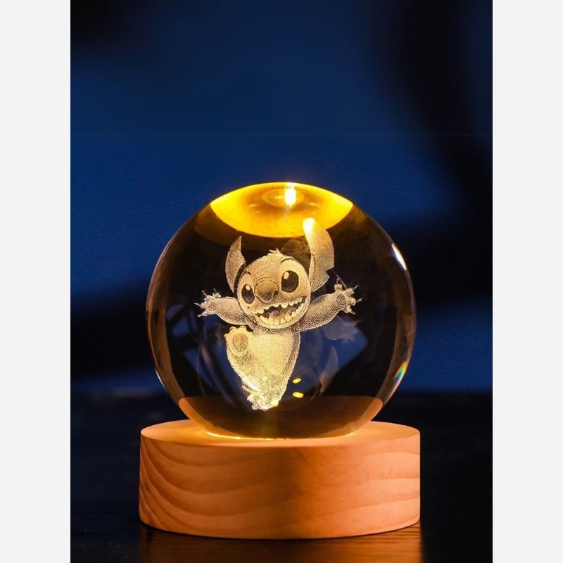 گوی کریستال چراغ دار طرح استیج