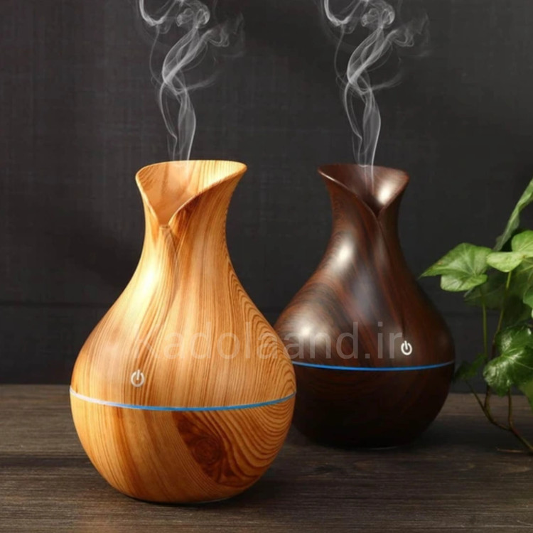 دستگاه بخور سرد و اسانس سوز طرح چوب